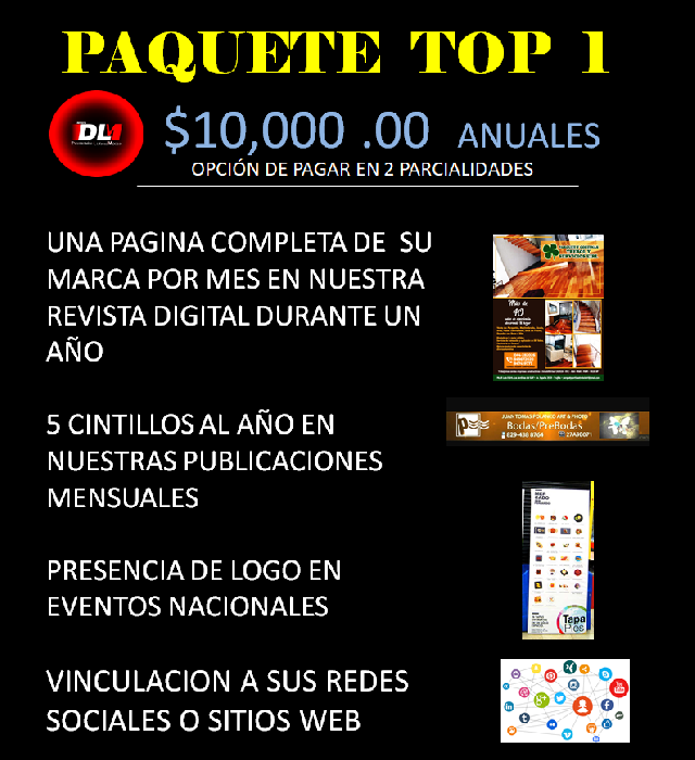 NUESTROS PAQUETES :: destacadoslideresdeméxico