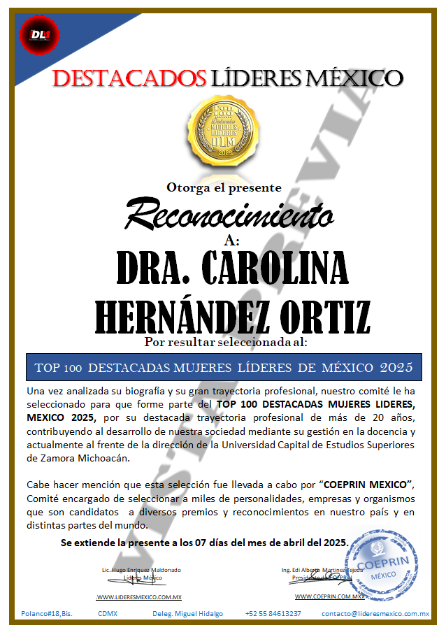 Este documento se entregará en original el día del evento