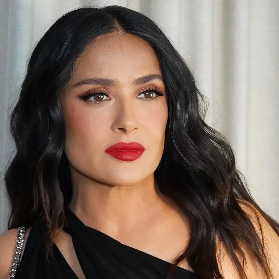 La actriz y productora mexicana Salma Hayek Instagram: @salmahayek
