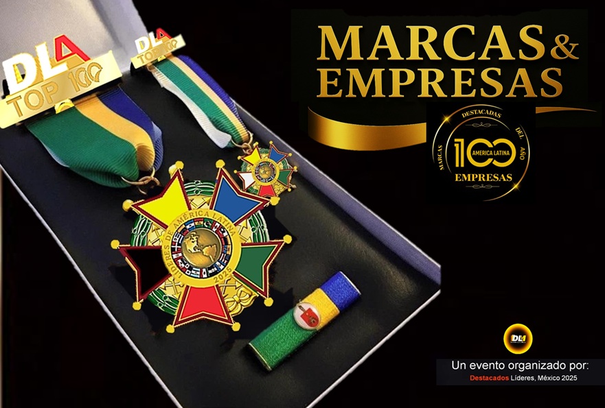 Condecoración especial marcas destacadas de América Latina 2025 - 2026