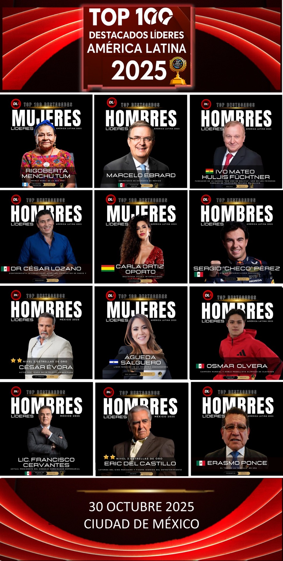 Algunos de nuestros seleccionados.