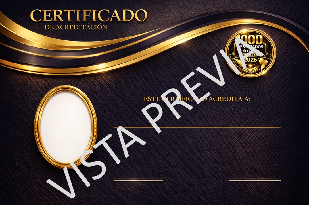 CERTIFICADO DE ACREDITACIÓN