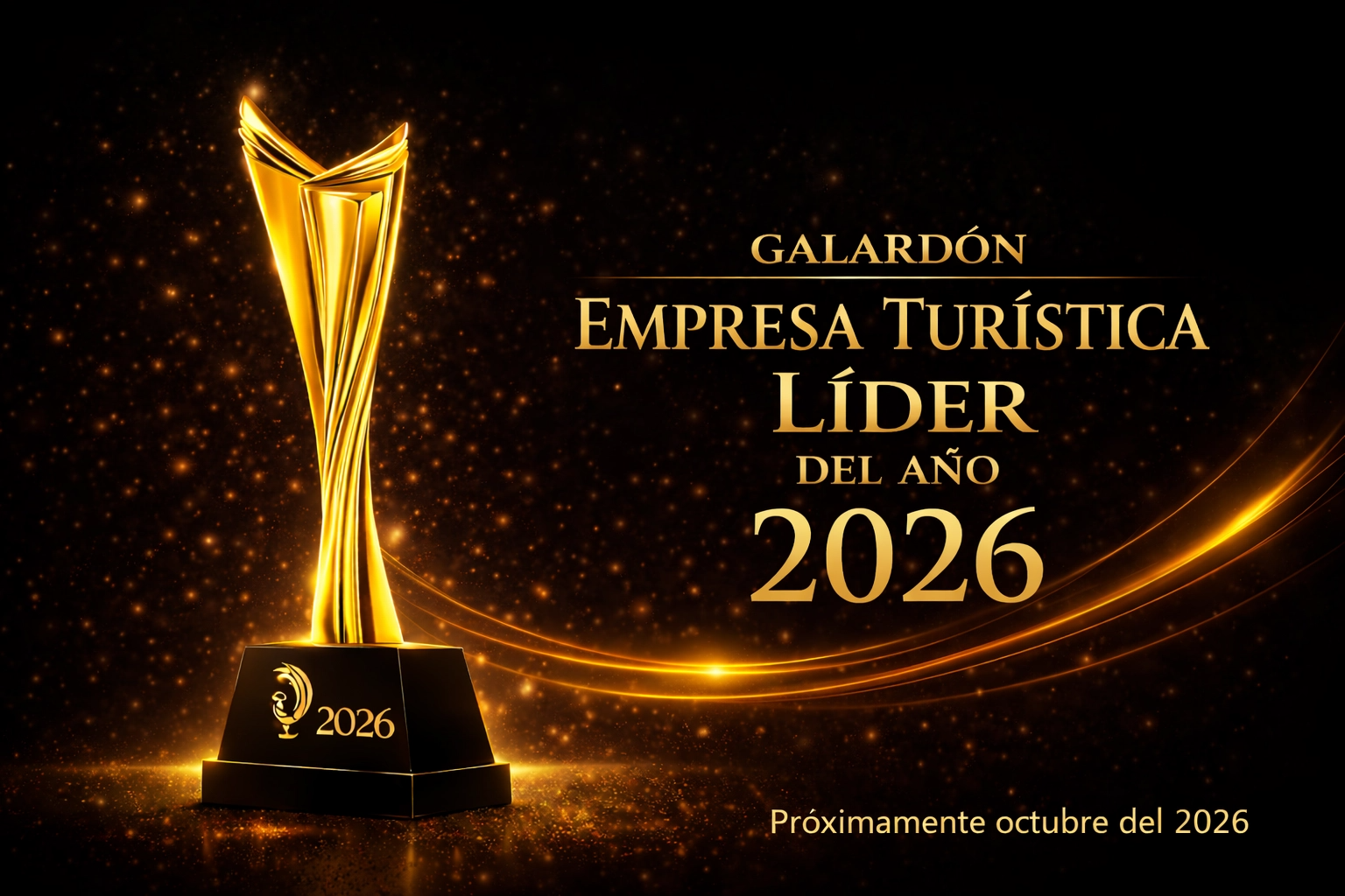 ESTE GALARDÓN SOLO SE OTORGARÁ A UNA SOLA EMPRESA PARA MÉXICO Y UNA PARA AMÉRICA LATINA Y LA FECHA DE ENTREGA PUEDE SER EL 28 DE OCTUBRE 2026 O EN LAS INSTALACIONES DE LA EMPRESA SELECCIONADA EN LA FECHA QUE ESTA ÚLTIMA LO INDIQUE.